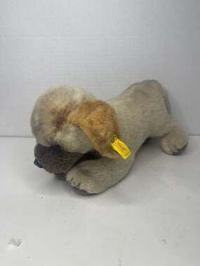 Vintage Steiff Welfo German Shepherd Puppy Dog Plush 4053/23